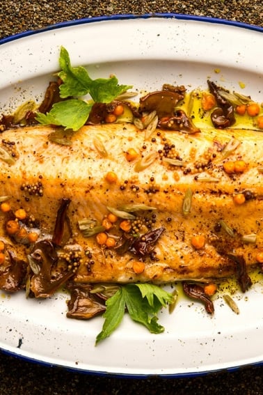 broiled trout recipe