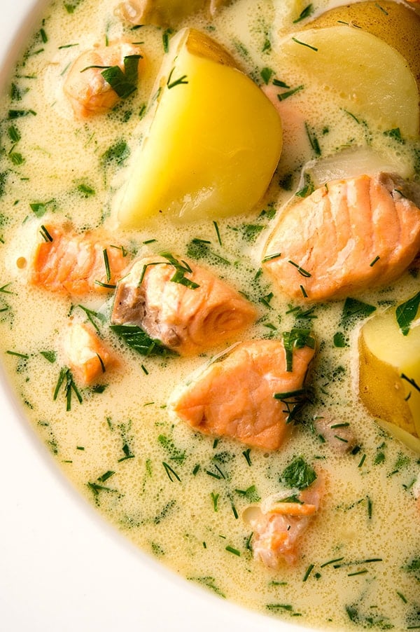 Icelandic Salmon Soup Recipe A Recipe for Salmon Soup