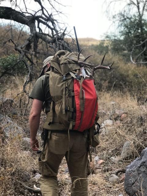 Hank Shaw packing out Coues deer