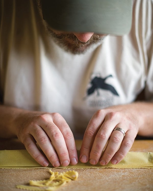 crimping agnolotti dal plin