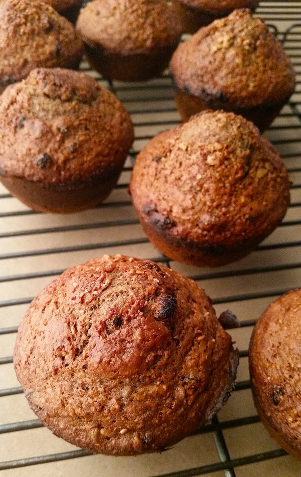 acorn muffins recipe, ready to eat