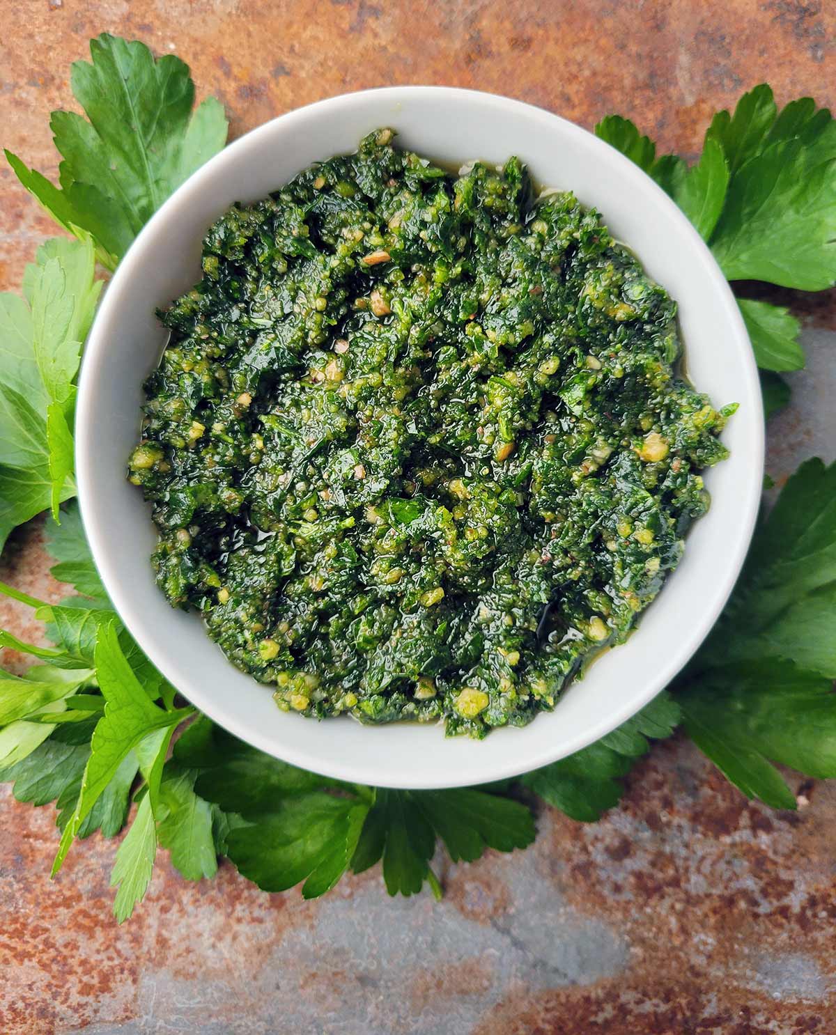 Parsley Pesto Recipe - How to Make Parsley Walnut Pesto