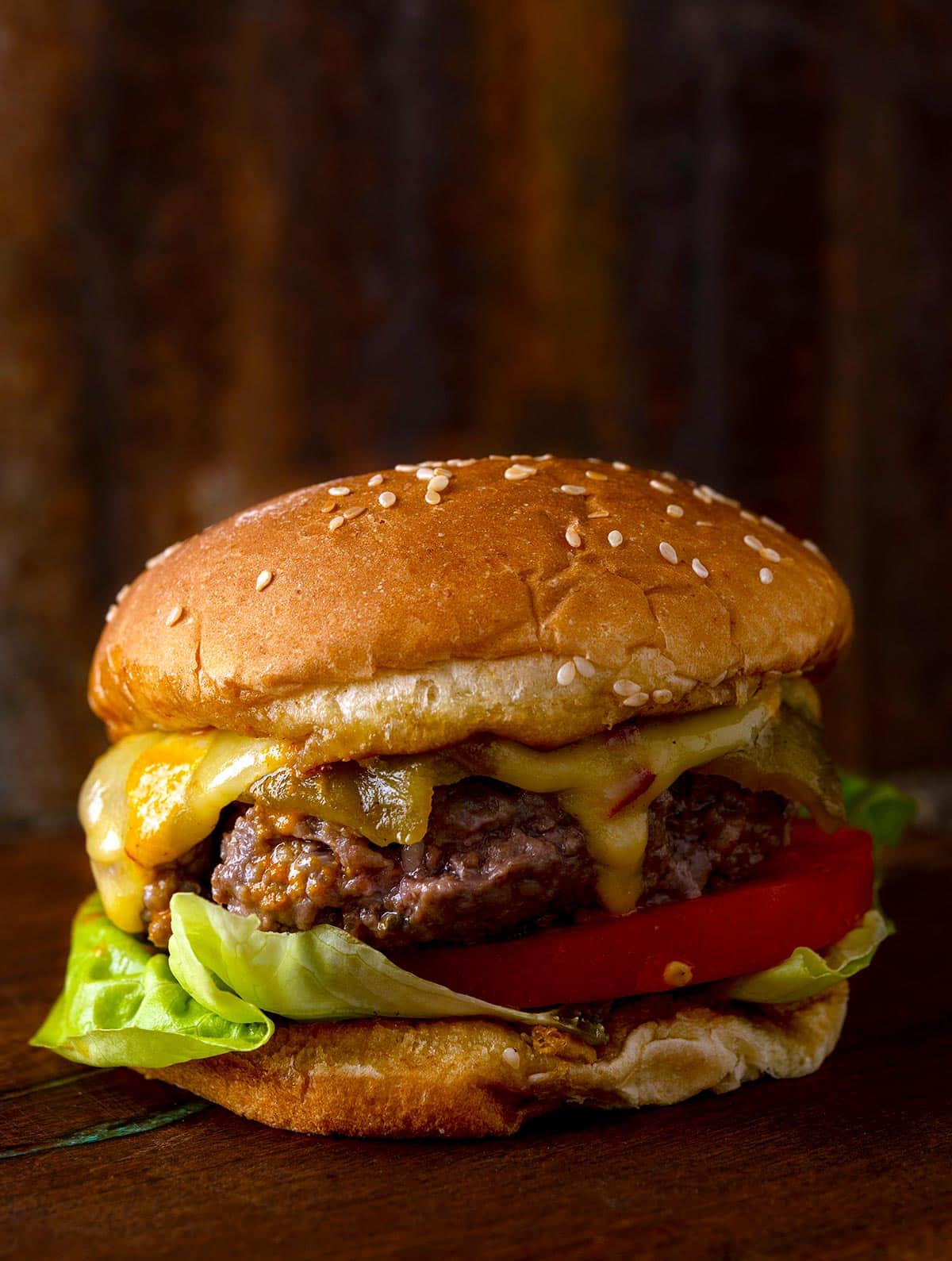 Elk Burger Recipe - Green Chile Elk Burgers Southwest Style