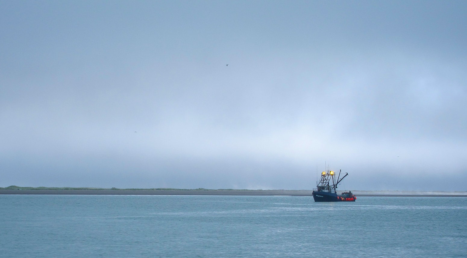 A salmon tender near Cordova, Alaska. 