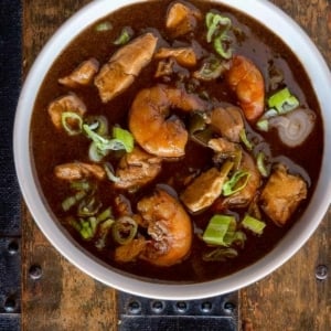 A Cajun seafood gumbo recipe