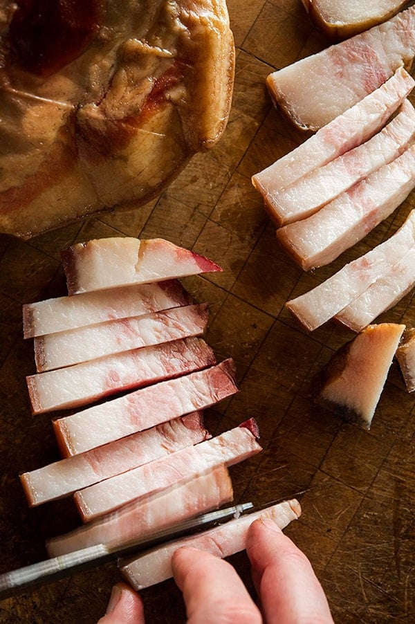 Smoked Jowl Bacon Lardons - Old Major Market