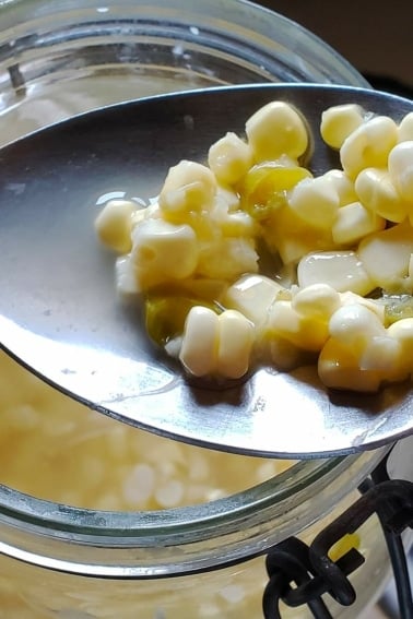 How to make sour corn