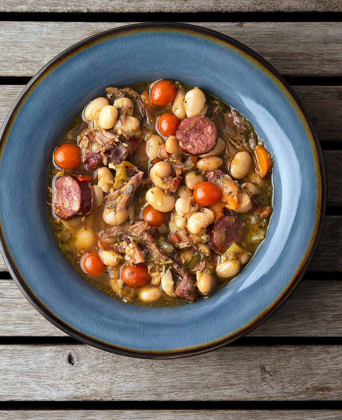 Turkey Bean Soup Recipe - Southern Cassoulet | Hank Shaw