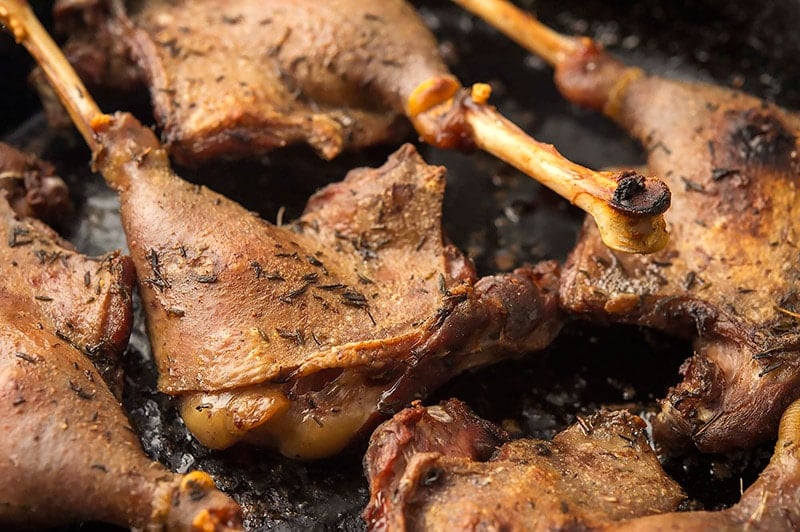French duck confit