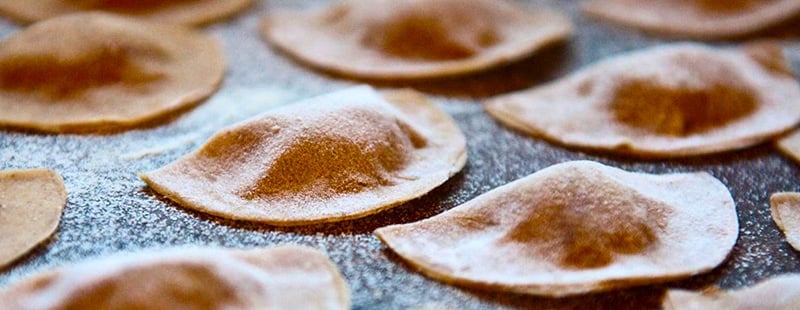 porcini ravioli