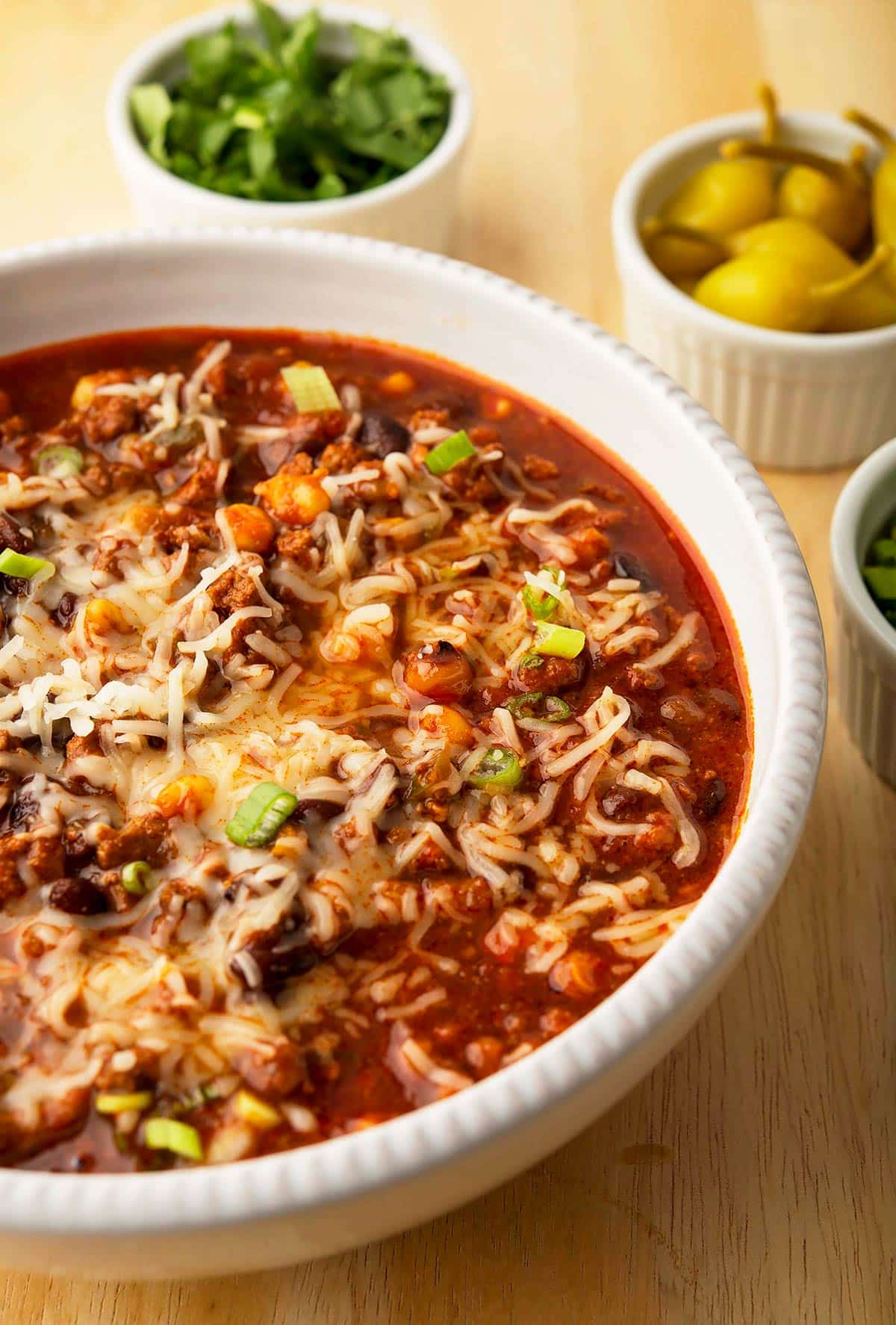 Turkey Chili with Wild Rice