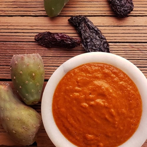 Xoconostle Salsa Recipe - Como Hacer Salsa de Xoconostle