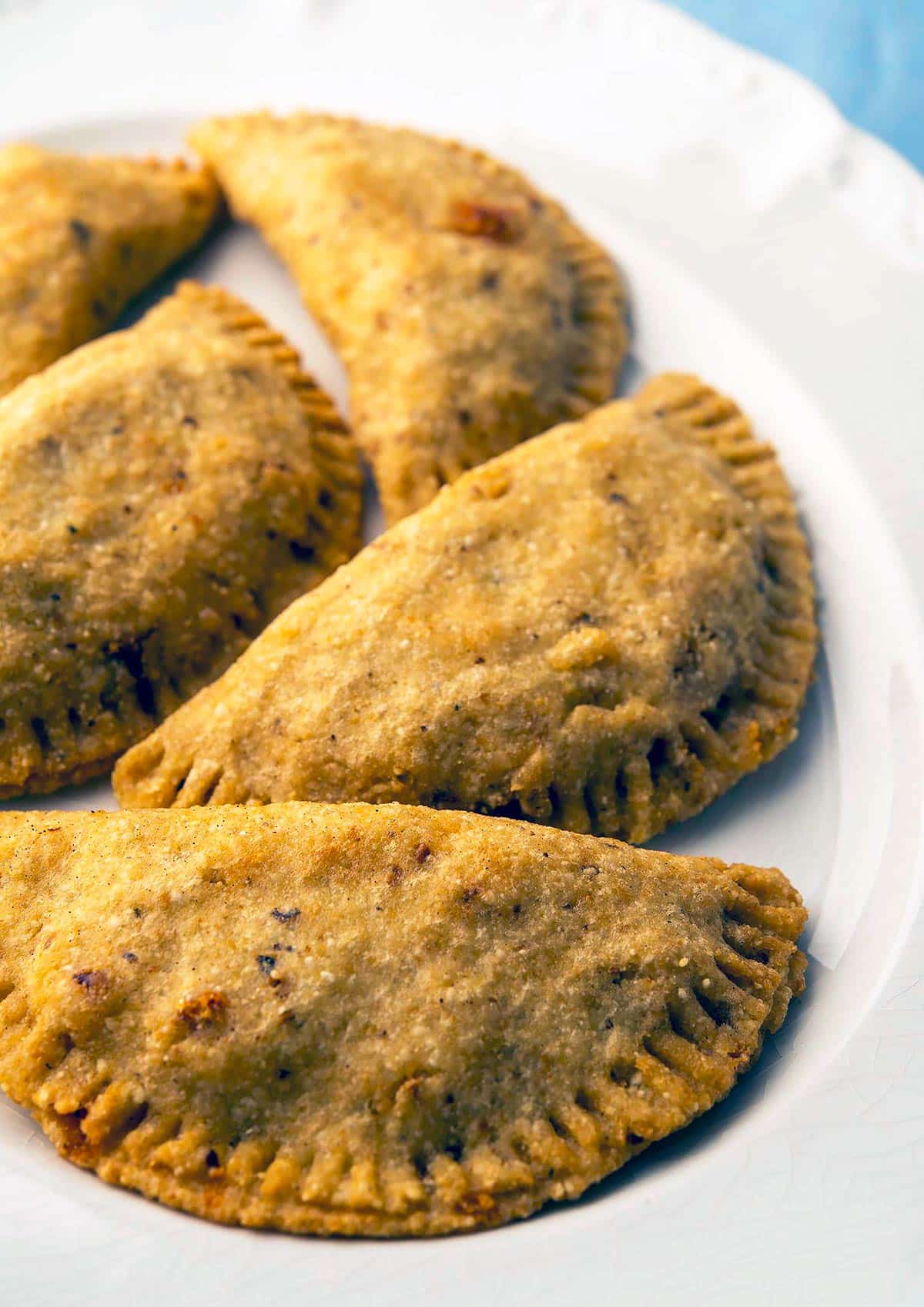 Mexican empanadas on a plate