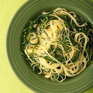 agretti recipe, agretti with pasta