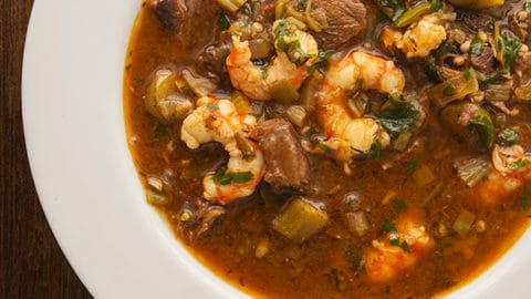 Creole Okra Seafood Gumbo - without filé powder - Farm to Jar