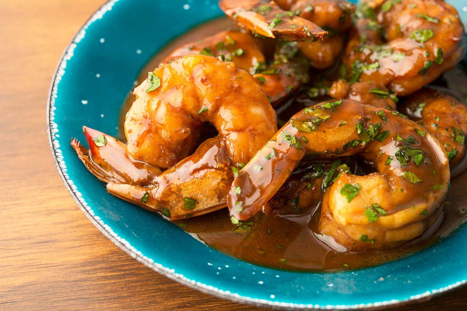 New Orleans BBQ Shrimp in a bowl