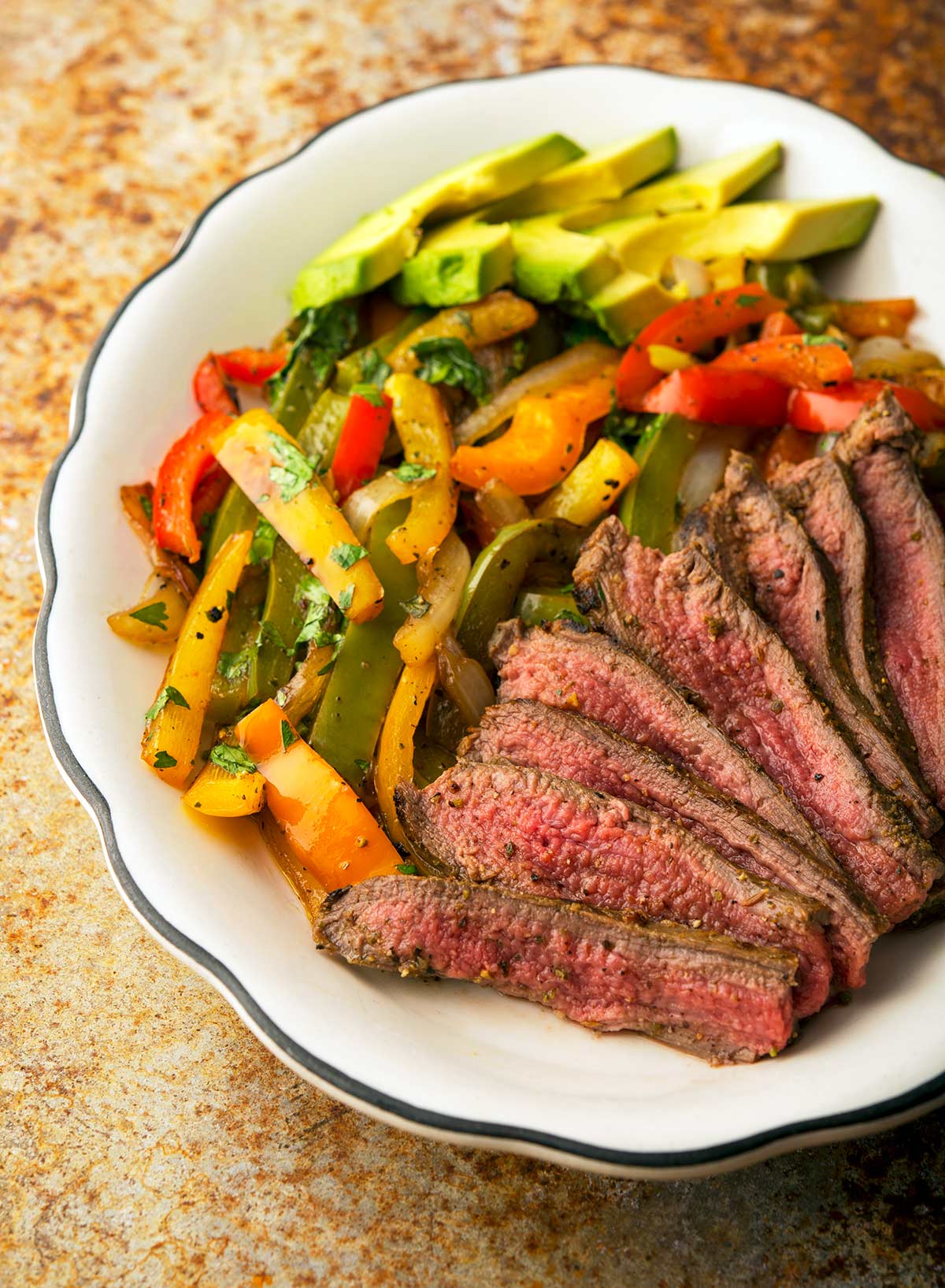 Grilled Flank Steak and Vegetables - Damn Delicious