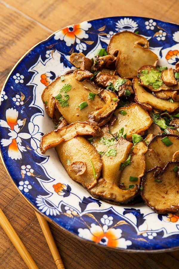 Mushroom Stir Fry Recipe - Chinese Stir Fried Porcini | Hank Shaw