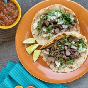 Tongue tacos recipe ready to eat