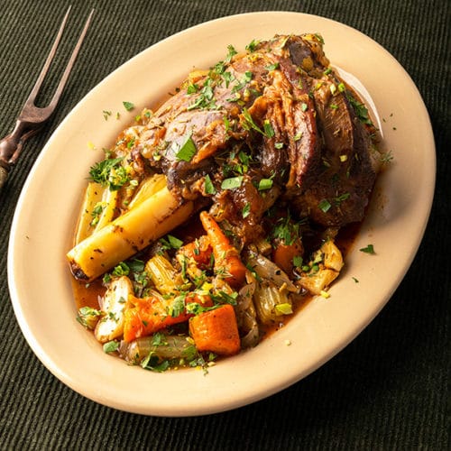 Greek Lamb Shank Recipe Greek Venison Or Lamb Shanks