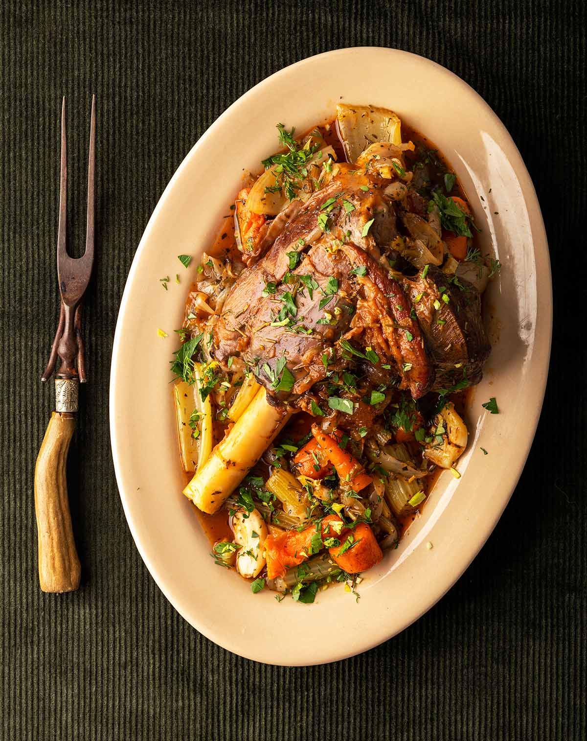 Greek Lamb Shank Recipe - Greek Venison or Lamb Shanks