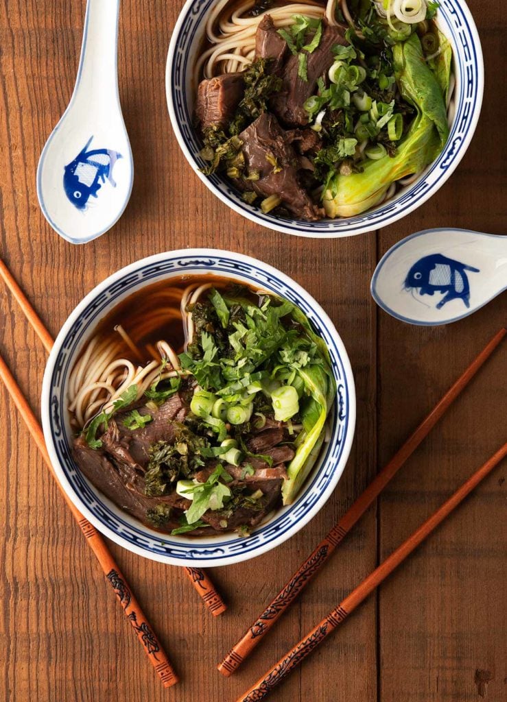 Taiwanese Beef Noodle Soup - Chinese Beef Noodle Soup | Hank Shaw