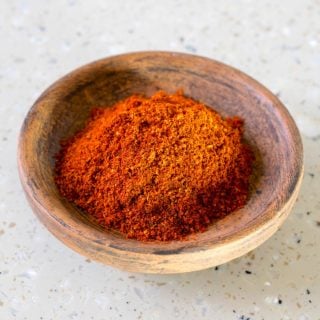 A bowl of berbere spice mix