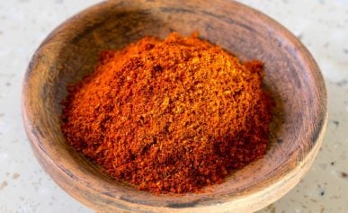 A bowl of berbere spice mix