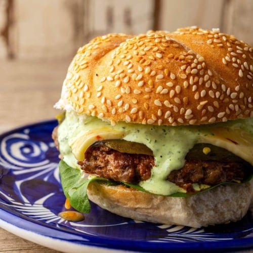 Southwest Chorizo Burgers - The Jam Jar Kitchen