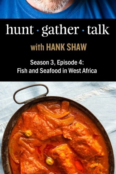 podcast art for Hung Gather Talk episode on West African food