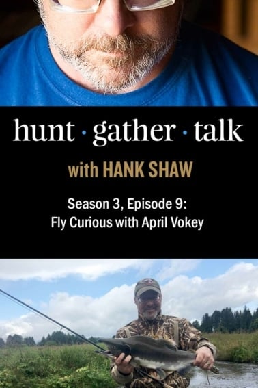 Podcast art for fly fishing episode