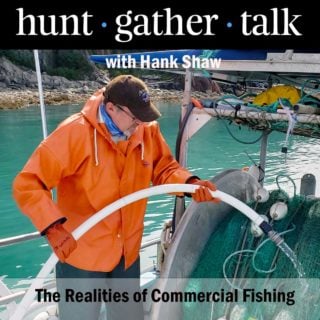 Podcast art for commercial fishing episode