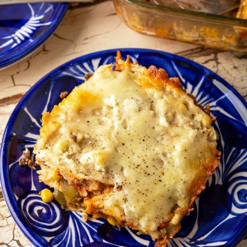 Pastel Azteca Recipe - Budin Azteca, or Mexican Lasagna | Hank Shaw