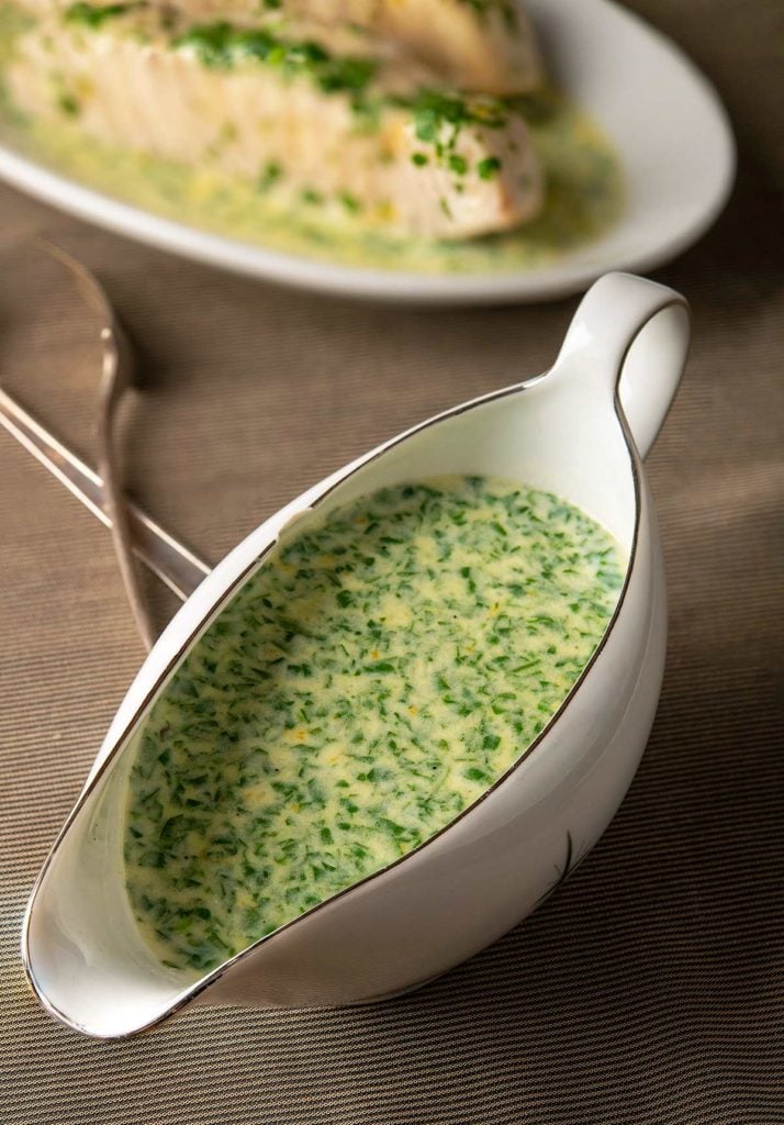 Parsley Sauce Recipe Creamy British Parsley Sauce Hank Shaw