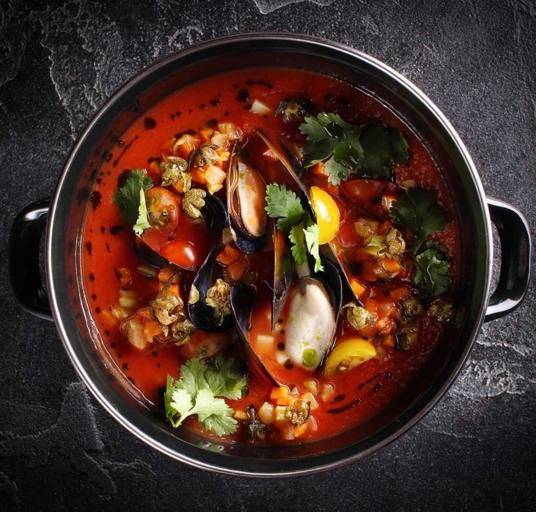 Mussel Soup - Italian Mussel Soup with Tomato | Hank Shaw
