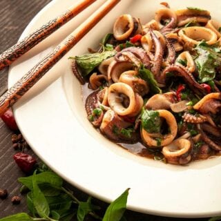 Squid Stir Fry Recipe - Stir Fried Squid | Hank Shaw