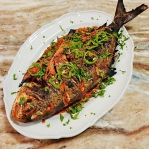 A grilled pompano recipe, Mexican style.